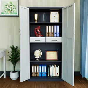 Empreintes digitales épaissies en acier réglable et serrure à clé Secret électronique mot de passe armoire de coffre-fort pour cuisine et salle de sport - Product Image 2