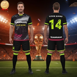 Wholesale Customize Team Sport Soccer Uniforms <b>Mens</b> Football Jerseys F00 - Product Image 5