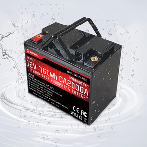 12V Starting Battery CCA1200 Lithium-ion Battery 60Ah Starting Power 14kw , Lead-<b>free</b> Light <b>Weight</b> for Boa8 AMX12--480FQ Boat - Product Image 3