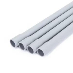 Manufacturer OEM High Quality 25ミリメートルCable Protection Rigid Conduit Pvc Conduit Pipes Electrical ConduitでGrey Color