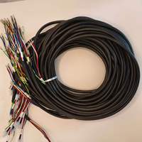 Flexibler Abgeschirmter 20AWG Mehradrig PVC-Isolierter Verzinnter Kupfer Flammhemmender Industrieller Steuerungskabel 2464 Typ Elektronikkabel