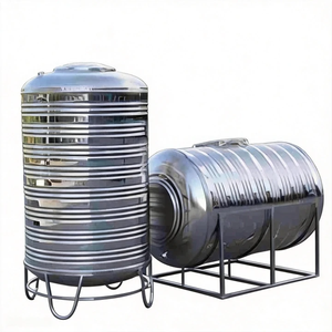 Réservoir d'<span class=keywords><strong>eau</strong></span> en acier inoxydable 304 personnalisable, réservoir de stockage de liquides en acier inoxydable de 5000 litres, réservoir d'<span class=keywords><strong>eau</strong></span> cylindrique - Product Image 4