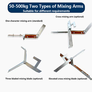 Mezcladora de Café Pequeña de Acero Inoxidable 201 Reforzado, Multifuncional, de Doble Propósito Seco-Húmedo, Máquina Mezcladora y Agitadora de Alimentos 220/380V 3KW - Product Image 5
