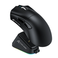 Nouvelle arrivée, souris de jeu Attack Shark V3 PRO PAW3311 25000 DPI ultra-légère, trois modes, avec station de charge, 65g ultralégère