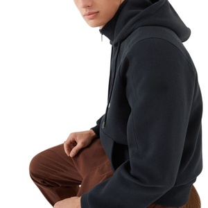Chaquetas impermeables para hombre, bordadas, con cremallera, ligeras, de alta calidad, de talla grande, ecológicas, nuevas, al por mayor, OEM, 480 g/m² - Product Image 5