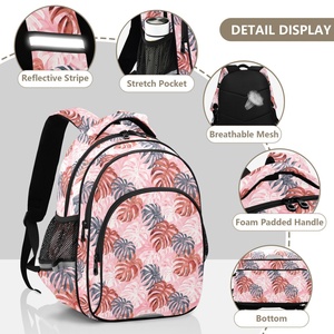 Hawaii Flowers Custom Travel <b>Kids</b> <b>Backpack</b> Elementary School Bags for Student Primary Waterproof Large <b>Backpacks</b> - Product Image 5
