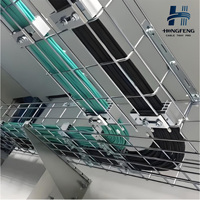 Panier en treillis métallique en acier inoxydable galvanisé à chaud certifié CE HF Industrial, personnalisé, haute capacité de charge