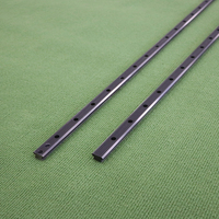 Rail de guidage linéaire en acier inoxydable rectifié avec précision, roulement sans interstice, pièces automobiles, lignes QinGong V25, certifié 1 an, 5 kg