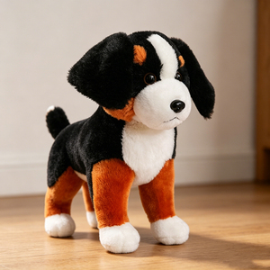 Juguete de Peluche Suave de Perro para Halloween, 11-30cm, Bordado, de Algodón PP, para Niños de 8 Años, Regalo de Truco o Trato, Juguetes de Peluche de Perro - Product Image 1