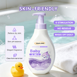 <span class=keywords><strong>Shampoo</strong></span> e Gel Doccia 2-in-1 Naturale per Bambini con Etichetta Privata, Lozione Delicata Biologica Personalizzabile con LOGO per Bambini e Bambine - Product Image 3