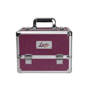 Makeup Artist Organizer Beauty <strong>Case</strong> Luxurious Appearance Makeup <strong>Travel</strong> <strong>case</strong> Glittery Customizable Vanity Cosmetic <strong>Case</strong> - Product Image 2