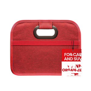 Organisateur de coffre de voiture avec poignée, polyester durable, imperméable, 2 compartiments pour voitures, SUV, mini-fourgonnettes - Product Image 2