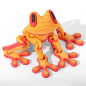 Nouveau Magnétique 3D Populaire 2025 : Grenouille Lumineuse Articulée pour Réfrigérateur, Jouet Dragon Décoratif - Product Image 6
