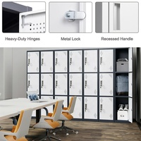 Casier à 9 portes en acier thermolaqué pour écoles, rangement de livres pour étudiants, casier métallique KD pour vestiaires de gymnase, en vente