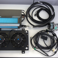 Climatiseur agricole personnalisable de haute qualité 12V/24V, nouveau compresseur 800W, réfrigérant R134a, refroidissement et chauffage