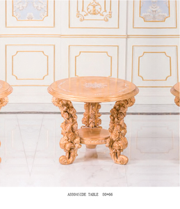 JS Royal Imperial Luxury Louis Style complet à la main chapiteau incrustée de boule Table de Center de travail pour le hall - Product Image 3