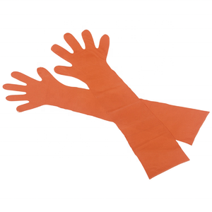 100 <span class=keywords><strong>Boer</strong></span> Goat Touchntuff Guantes A.I Longitud del brazo de plástico Manguito veterinario Guante de manga larga - Product Image 5