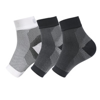 Chaussette de compression de qualité supérieure 352N pour la fasciite plantaire, soutien de la cheville, compression de grade 2, pour le basketball, la course à pied et le football