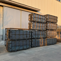 Moule de coulage en béton préfabriqué en forme de U pour canaux de drainage en béton