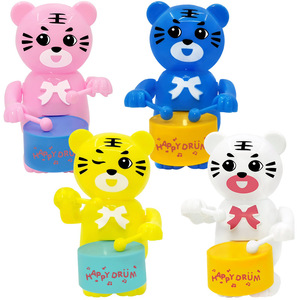 Jouet tigre tambourineur à remonter en plastique, grande taille, pour enfants de 2 à 4 ans, unisexe - Product Image 5