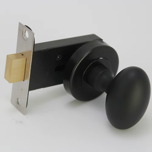 Vô Hình cửa lockset hình bầu dục Knob xử lý Latch Bolt khóa duy nhất hai mặt <span class=keywords><strong>Keyless</strong></span> <span class=keywords><strong>deadbolt</strong></span> khóa - Product Image 5
