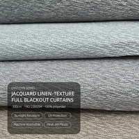 Rideaux occultants thermiques QINGYING résistants à la décoloration, pour salon et chambre à coucher
