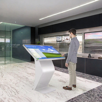 Écran tactile intelligent LCD de 86 pouces pour affichage numérique interactif en intérieur, kiosque d'affichage publicitaire, garantie de 3 ans pour les magasins de détail