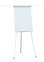Tableau blanc magnétique télescopique réglable en hauteur pour bureau, avec support de table en acier laqué et deux barres à papier