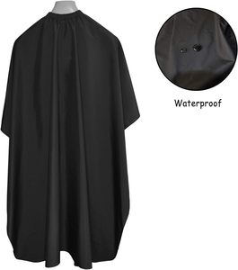 Cape de Coiffure Imperméable Noire en Polyester pour Salon – Offre Spéciale - Product Image 3