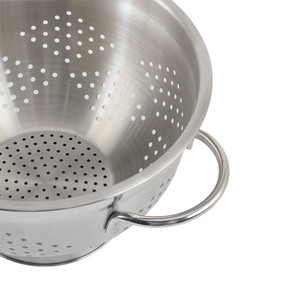 Passoire en acier inoxydable 18/8, passoire micro-perforée à prise facile de 5 pintes - Product Image 4