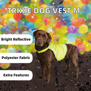 Gilet di Sicurezza per Cani Riflettente in Poliestere <span class=keywords><strong>Taglia</strong></span> Media - Border Collie <span class=keywords><strong>Beagle</strong></span> - Product Image 2