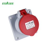 EBASEE Fiche et prise industrielle électrique 3 broches 4 broches 5 broches 16a 32A 125A mâle et femelle