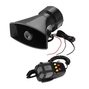 7 âm thanh xe hơi không khí sừng lớn Loa đa năng lớn xe sừng loa cảnh báo báo báo động cháy còi báo động loa 12V 100W xe tải - Product Image 1