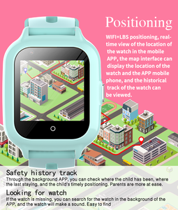 Hot Df61 Bambini montre intelligente avec Scheda Sim Ip67 imperméable Sos Fotocamera Smartwatch Telefono Lbs Tracker Orologio Oem/Odm - Product Image 4