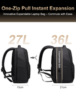 Sac à dos de voyage personnalisé avec logo d'usine, 16 pouces, pour affaires, loisirs, trajets quotidiens, sac pour ordinateur portable léger pour les distributeurs en gros