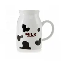 Керамическая Милая кружка для молока, утренние чашки в форме коровы, детские чашки для воды, кружки, оптовая продажа