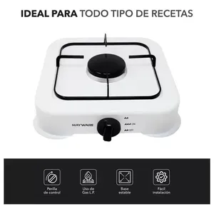 Mayware Hy-1000G 1-Burner <b>Grill</b> Electric for RV Hotel Household Featuring Built-in Portable <b>Cast</b> <b>Iron</b> Ceramic LPG Natural - Product Image 6