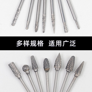 หัวเจียรทังสเตนคาร์ไบด์ ก้านตรง 1/8 นิ้ว สำหรับงานโลหะ แกะสลัก ตัดเฉือน - Product Image 4