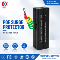 Protecteur de signal Gigabit RJ45 à montage arrière sur rail DIN CAT5 CAT6 1000 Mbps, garantie 5 ans, conception modulaire pour la mise à niveau des commutateurs réseau
