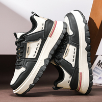 Chaussures de course populaires pour hommes pour l'automne/hiver, baskets de couleur unie, respirantes, chaussures de marche décontractées de luxe