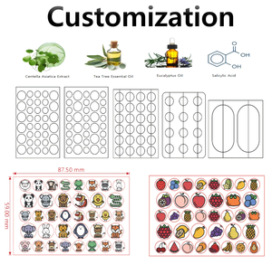 Adesivo para Acne Personalizado Coreano com Ácido Salicílico Vegano Invisível e Hidrocolóide para Rosto - Product Image 5