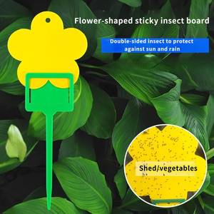 डबल-पक्षीय पीले बोर्ड कीट जाल जाल वाली गेको डिजाइन बालकनी वनस्पति वनस्पति रोपण भूमि सम्मिलन घरेलू उपयोग - Product Image 3