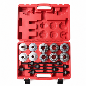 Kit Universal de 28 Piezas <span class=keywords><strong>para</strong></span> Extracción e Instalación de <span class=keywords><strong>Bujes</strong></span> y Retenes de 34-82mm <span class=keywords><strong>para</strong></span> Autos y Vehículos Comerciales Ligeros - Product Image 1