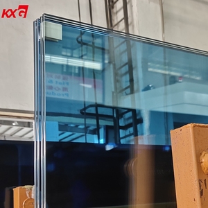 Prix d'usine pour le verre de construction, verre teinté bleu Ford, verre trempé, panneaux de vitraux - Product Image 3