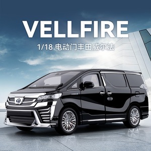 Diecast autorizado Toyo Ta Vellfire1:18 modelo de coche aleación coche simulación coches colección Metal juguete modelo vehículo pantalla niño regalo - Product Image 2