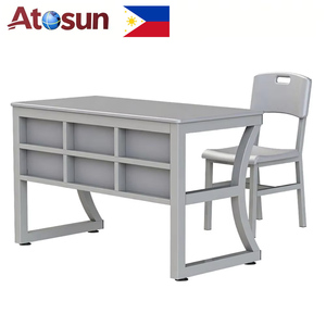<span class=keywords><strong>โต๊ะ</strong></span>และเก้าอี้เรียนแบบฟิลิปปินส์ โครงเหล็ก <span class=keywords><strong>โต๊ะ</strong></span><span class=keywords><strong>ครู</strong></span>สมัยใหม่ <span class=keywords><strong>โต๊ะ</strong></span>และเก้าอี้สำหรับสำนักงาน ห้องเรียน ห้องประชุม - Product Image 1
