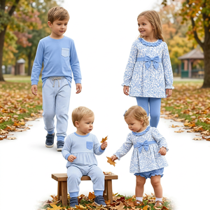 Ensemble de vêtements de Noël pour bébés garçons, haut à manches longues rouge, pantalon - Product Image 5