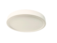 Plafonnier rond encastré de 7 pouces avec détecteur de mouvement et température de couleur réglable pour usage intérieur ou commercial