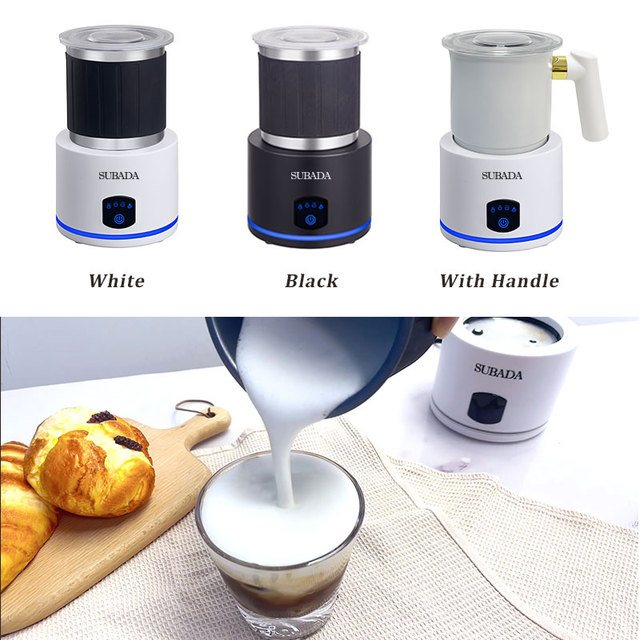Induction Electric Milk Frother 220V/110V Hot/Cold Foaming Hot Chocolate Milk Maker Coffee Latte Foamer Dropship