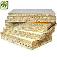 Panneau de particules marron monocouche de 15 mm, économique, imperméable, en bois-ciment, pour usage intérieur et applications hôtelières